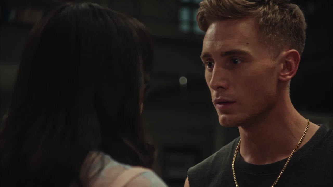 Nick Milone in a dialogue scene from The Alpha’s Doe